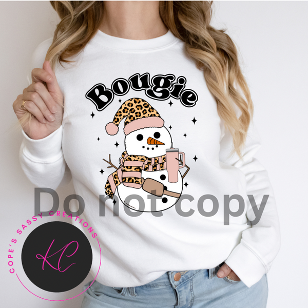 Bougie Snowman Sweatshirt