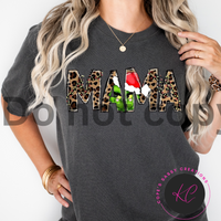 Mama Grinch cheetah Shirt