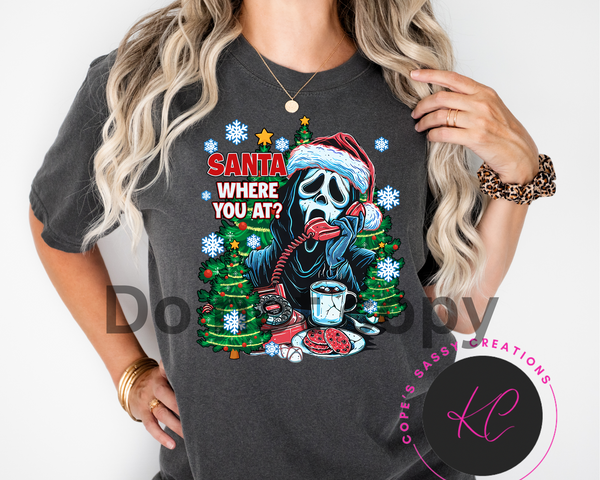 Santa Where You At Shirt