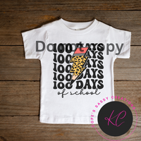 100 days pencil kids shirt