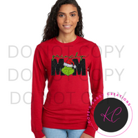 Grinchy Mom Long Sleeve