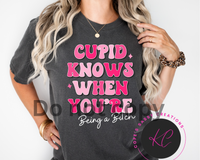 Cupid knows - white Shirt