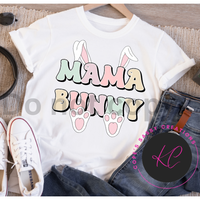 Mama bunny Easter Shirt