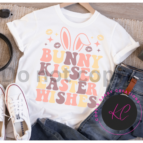 Bunny kisses Easter wishes Shirt