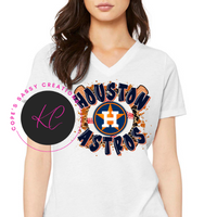 Houton Astros V-Neck Shirt