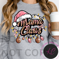 Pink Mama Claus Sweatshirt