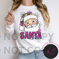 Santa Baby Pink Sweatshirt