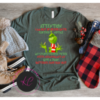 Grinch Christmas Shirt