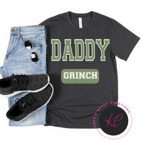 Daddy Grinch Christmas Shirt