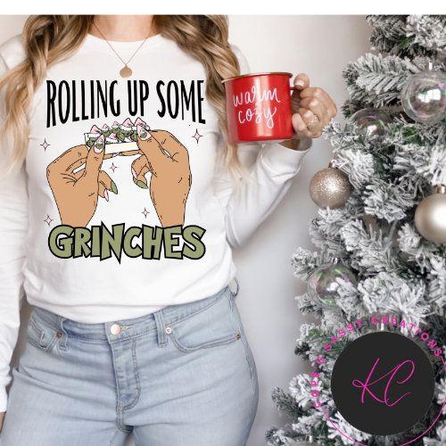 Rolling Up Some Grinches Sweatshirt