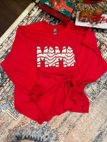 Christmas Cake Mama Long Sleeve