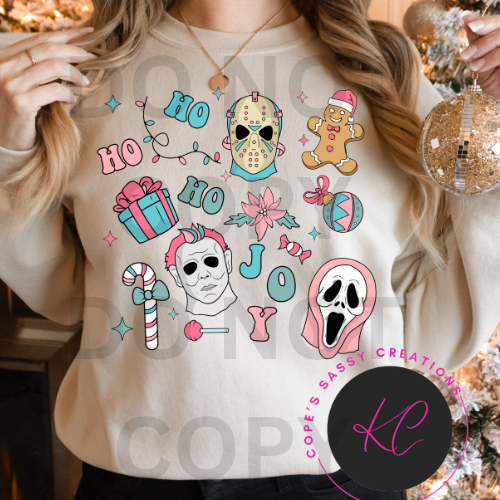 Scary Ho Ho Ho  Sweatshirt