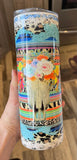 Cow skull - western - serape 20 oz tumbler