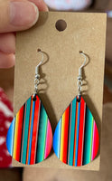 Serape earrings