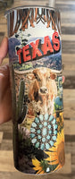 Western - Texas - 20 oz tumbler