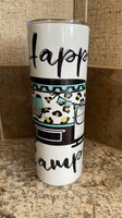 Happy camper 20 oz tumbler