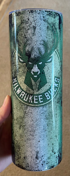 Milwaukee bucks 20 oz tumbler