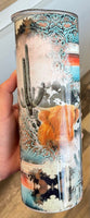 Western 20 oz tumbler