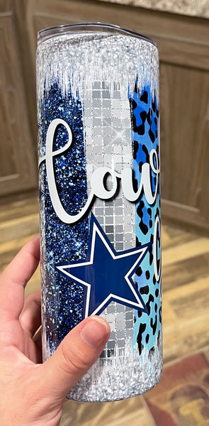 Cowboys girl 20 oz tumbler