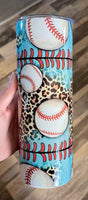 Baseball 20 oz tumbler