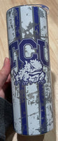 TCU 20 oz tumbler